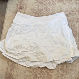 Lululemon Athletica white tennis Skirt